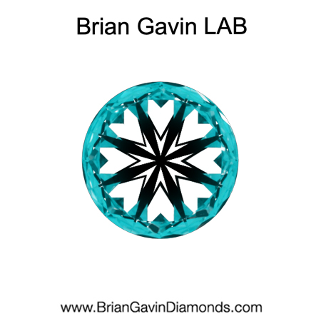 0.81 E VS2 BG Premium Lab Round hearts