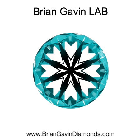 1.34 F VS1 BG Premium Lab Round hearts