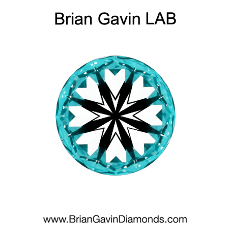 0.89 E VS1 BG Premium Lab Round hearts