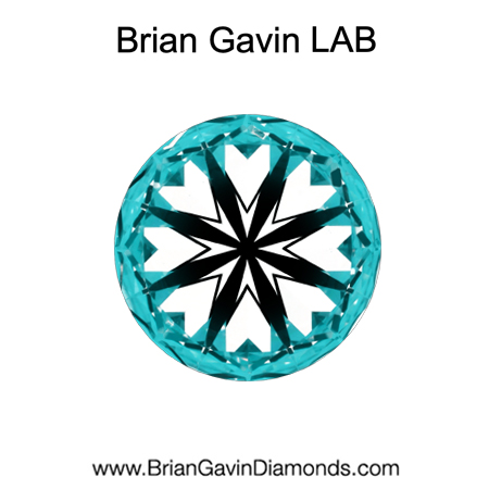 1.30 F VS2 Brian Gavin Premium Lab Round hearts