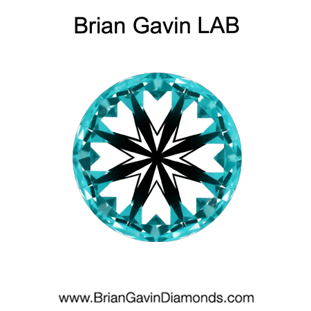 1.98 D VS2 Brian Gavin Premium Lab Round hearts