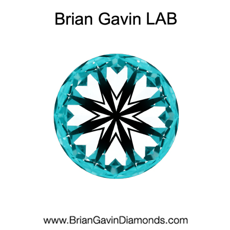 2.17 D VVS2 Premium Lab Grown Round hearts