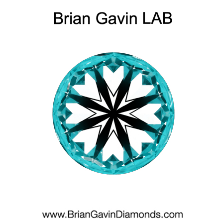 1.32 D VS1 Premium Lab Grown Round hearts