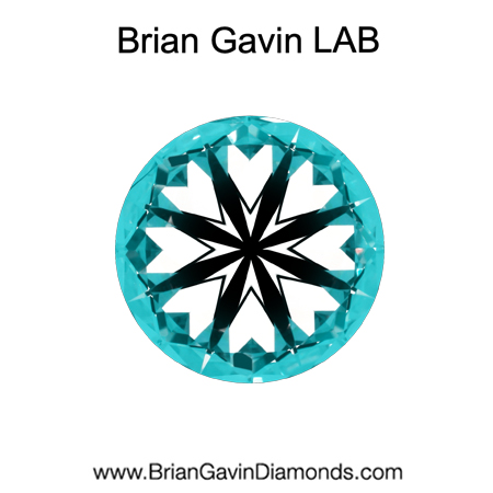 1.76 E SI1 BG Premium Lab Round Diamond - Grown in the USA hearts