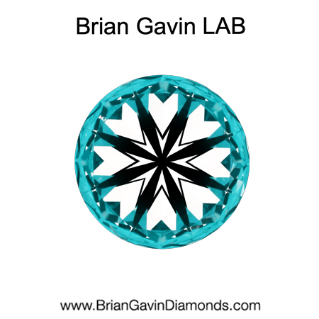 1.33 F VS2 BG Premium Lab Round hearts