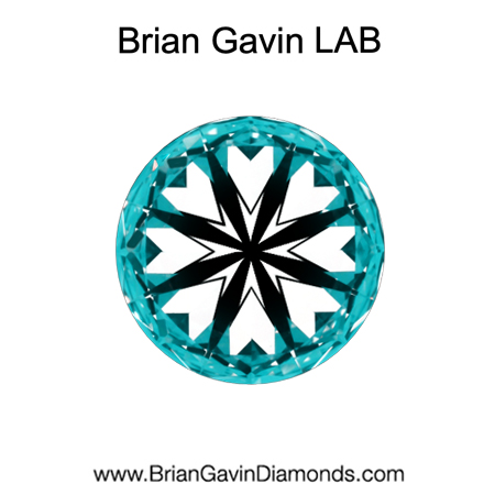 1.58 D VS1 BG Premium Lab Round hearts