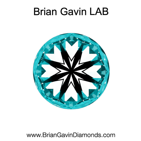 3.22 I VVS2 BG Premium Lab Round hearts