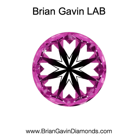1.27 D VS2 BG Premium Lab Round Diamond - Grown in the USA hearts