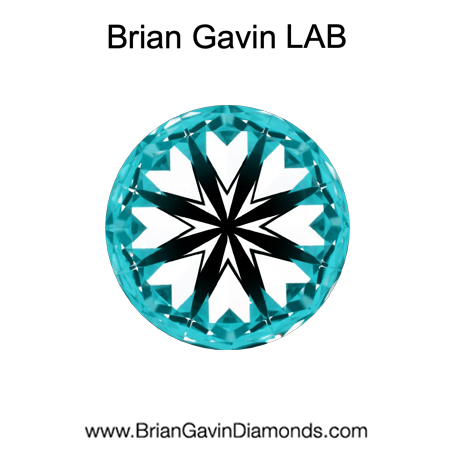 2.36 F VS1 Brian Gavin Premium Lab Round hearts