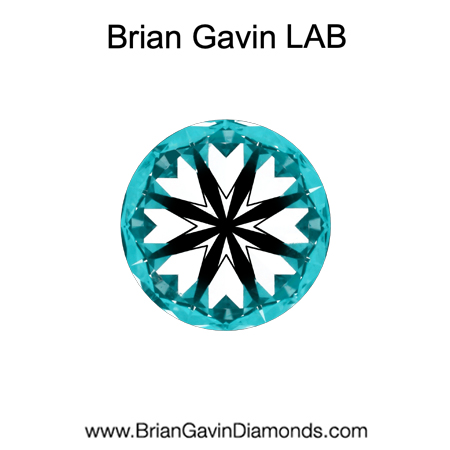 0.73 D SI2 BG Premium Lab Round hearts