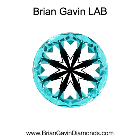 1.44 E VS1 BG Premium Lab CVD Round hearts