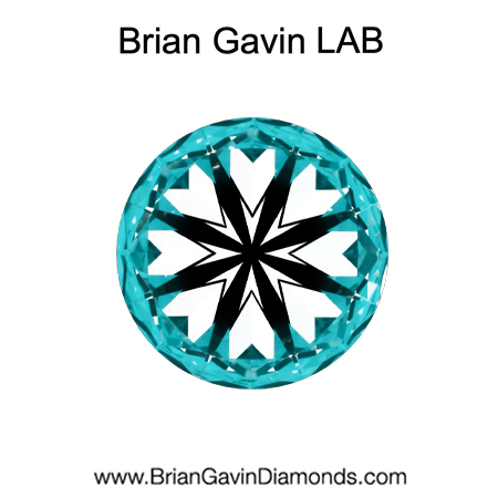 1.2 D VS2 Premium Lab Grown Round hearts