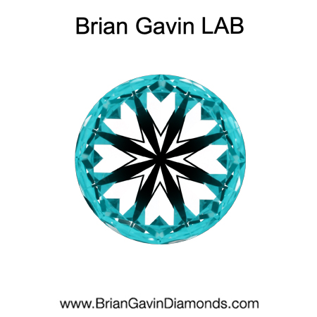 1.29 D VS1 BG Premium Lab Round Diamond - Grown in the USA hearts