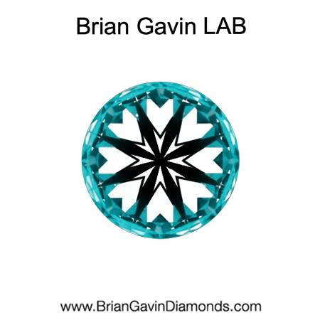 0.84 E SI1 BG Premium Lab Round hearts
