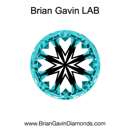 1.1 D VS1 BG Premium Lab Grown Round Diamond HPHT hearts