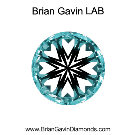 5.08 D VVS2 BG Premium Lab Round hearts