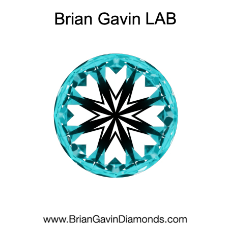 1.18 D VVS1 BG Premium Lab HPHT Round hearts