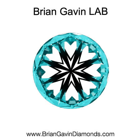 1.317 G VS1 Brian Gavin Premium Lab Round hearts