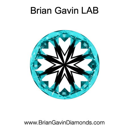 2.124 F VVS2 Brian Gavin Premium Lab Round hearts