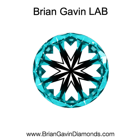 2.316 F VVS2 Brian Gavin Premium Lab Round hearts