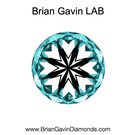 2.508 E VS1 Brian Gavin Premium Lab Round hearts