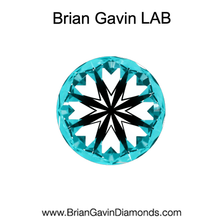 0.807 E VVS1 Premium Lab Grown Round Diamond hearts