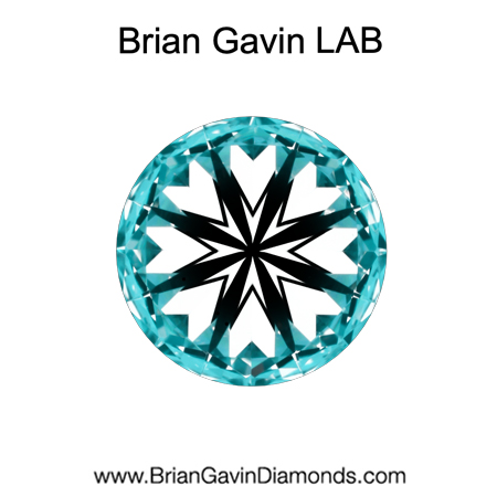 1.13 D VVS2 Brian Gavin Premium Lab Round hearts